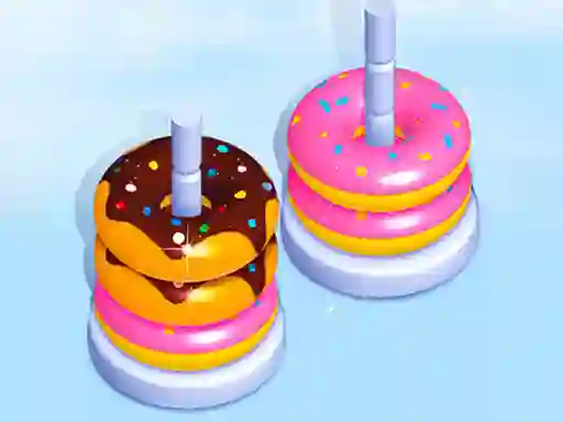 Xogo Donut Sort Fun en liña