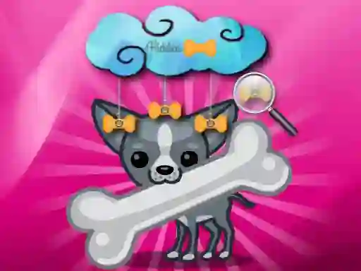 Xogo Funny Doggy Hidden Bones en liña
