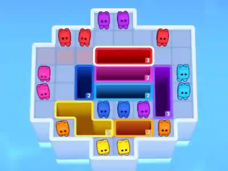 Xogo Cube Drop Puzzle en liña