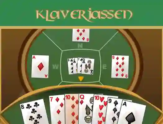 Xogo Klaverjassen en liña