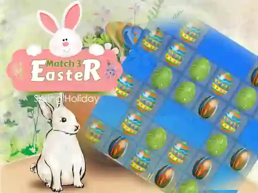 Xogo Easter Eggs Match 3 en liña
