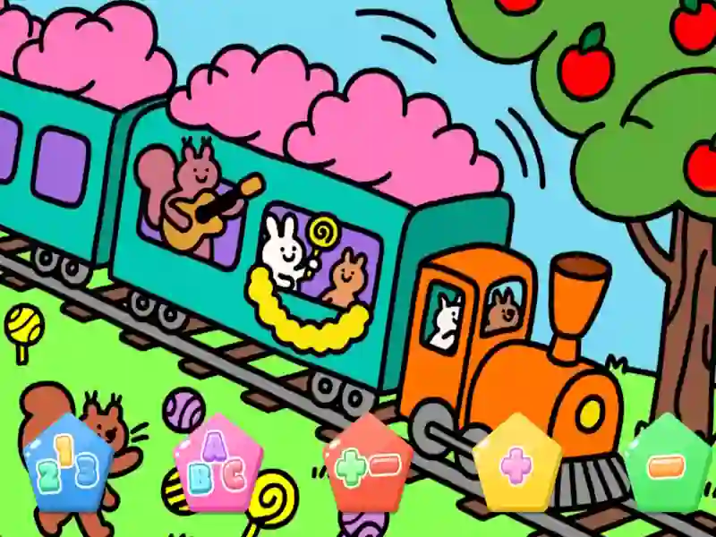 Xogo Color By Code Spring Travel en liña