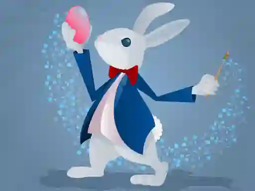 Xogo Funny Bunnies Coloring en liña