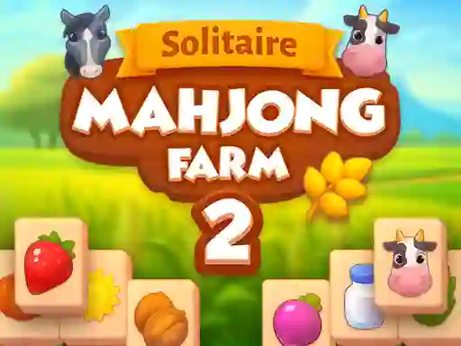 Xogo Solitaire Mahjong Farm 2 en liña