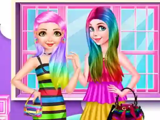 Xogo Princess Rainbow Look en liña
