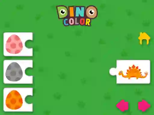 Xogo Dino Color en liña