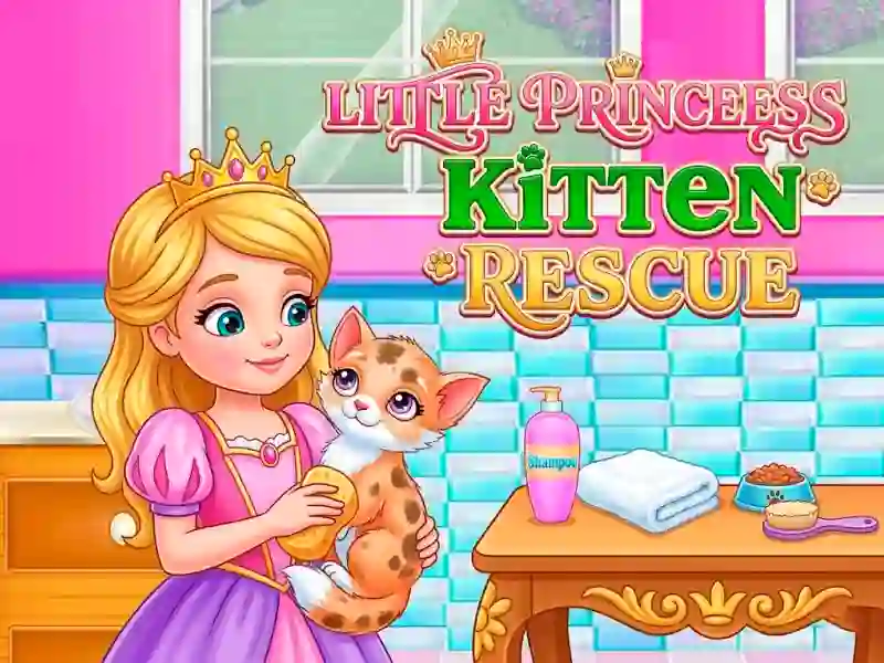 Xogo Little Princess Kitten Rescue en liña