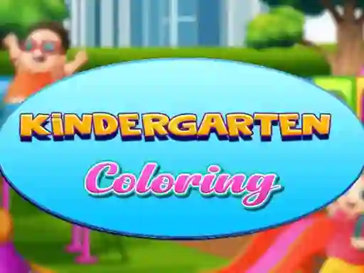 Xogo Kindergarten Coloring en liña