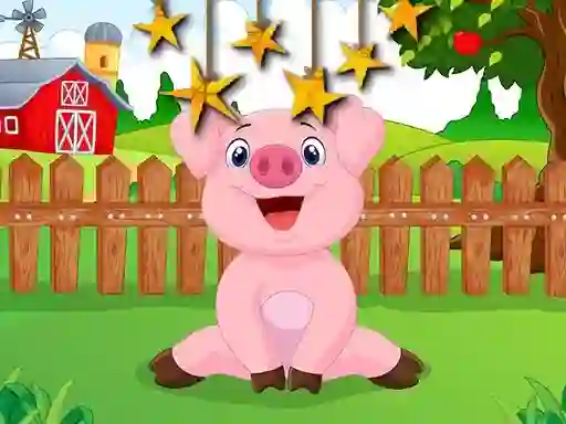 Xogo Cartoon Farm Hidden Stars en liña