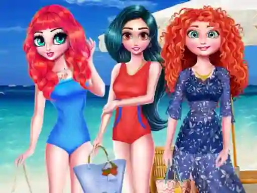 Xogo Besties Beachwear en liña