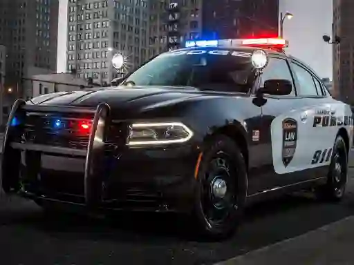 Xogo Police Cars Slide en liña