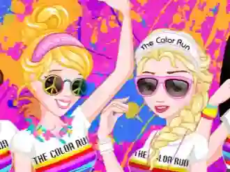 Xogo Princess Color Run en liña