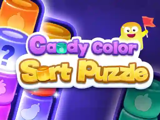 Xogo Candy Color Sort Puzzle en liña