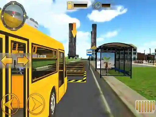 Xogo School Bus Driving Simulator en liña