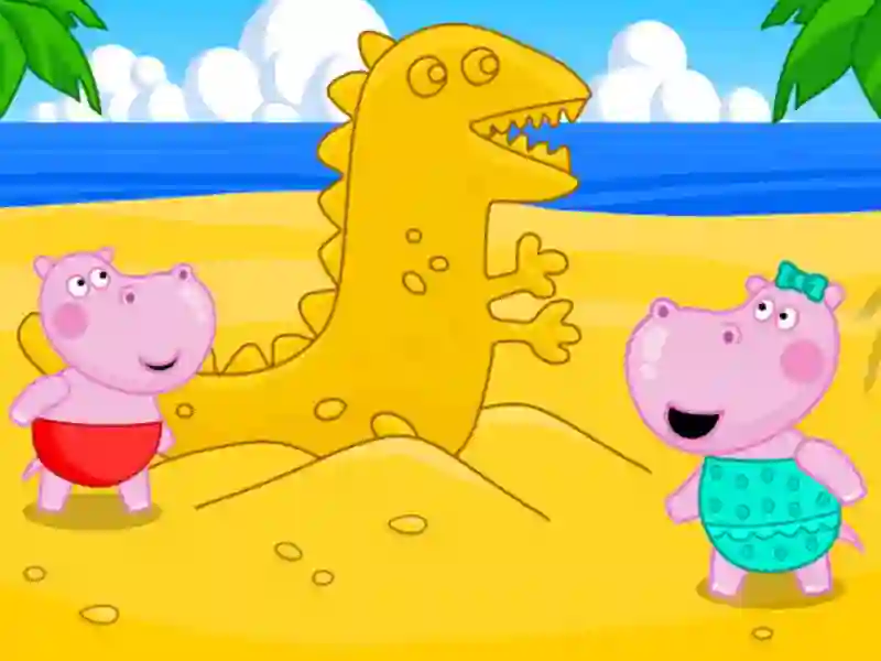 Xogo Hippo Beach Adventures en liña