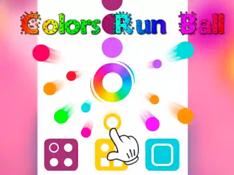 Xogo Colors Run Ball en liña