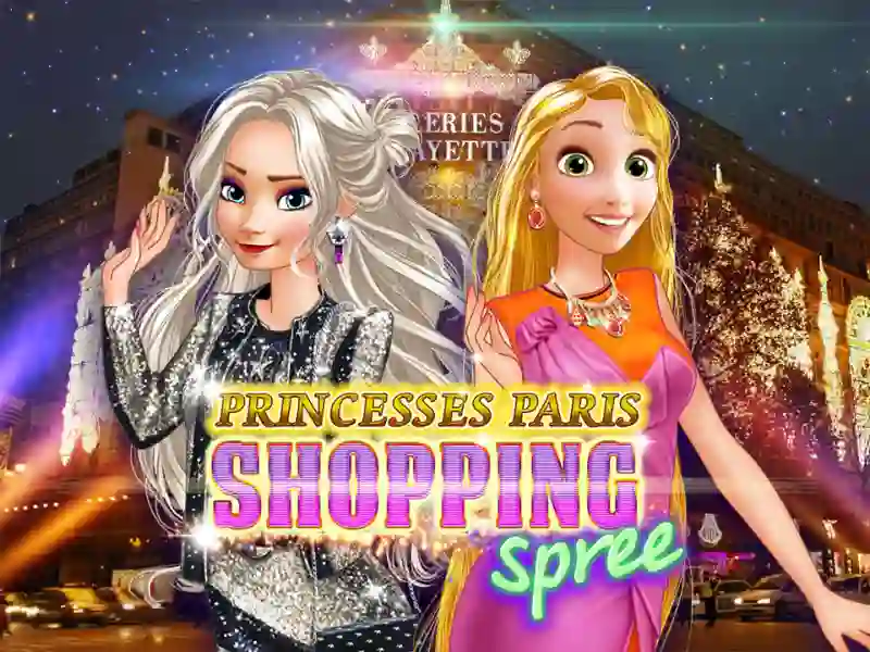 Xogo Princesses in Paris: fun shopping en liña