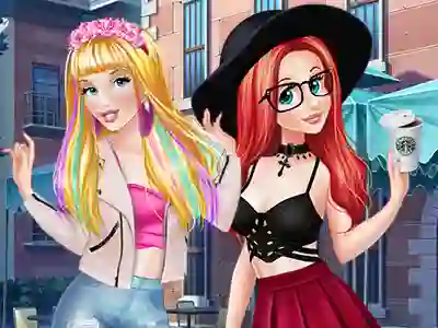 Xogo 100 Crop Top Looks for Princess en liña