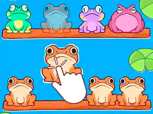 Xogo Sorting frogs en liña