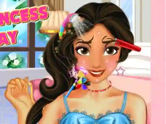 Xogo Latina Princess Spa Day en liña