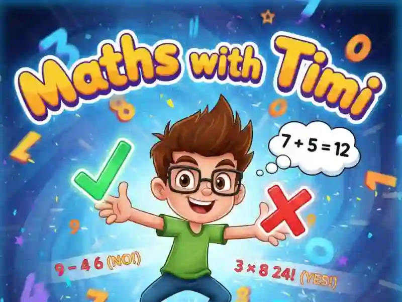 Xogo Maths with Timi en liña