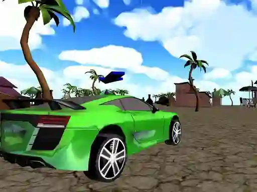 Xogo Xtreme Beach Car Racing en liña