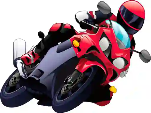 Xogo Cartoon Motorcycles Puzzle en liña