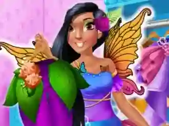 Xogo fairy princess dresser en liña