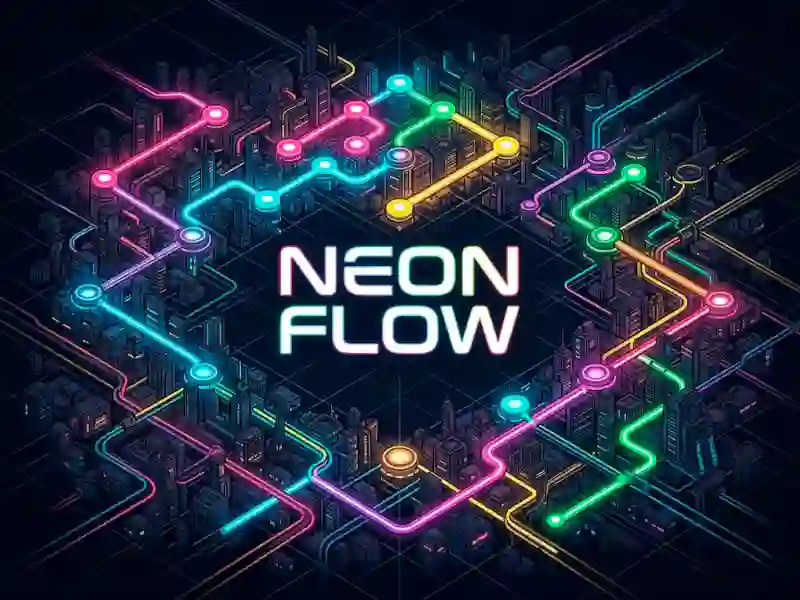 Xogo Neon Flow en liña