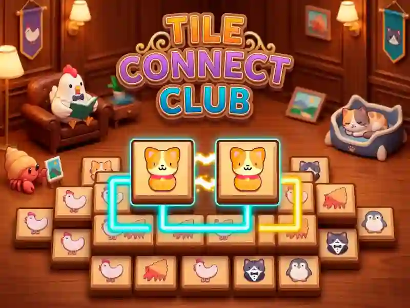 Xogo Tile Connect Club en liña