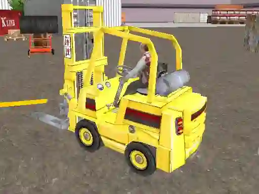 Xogo Driving Forklift Simulator en liña