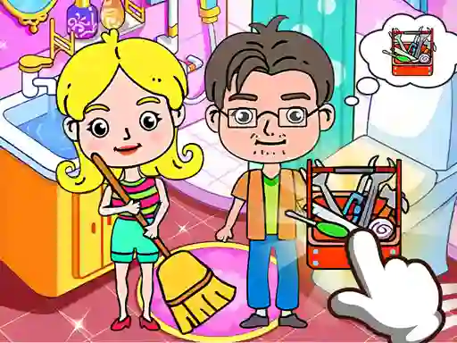 Xogo Toka Boka Home Clean Up Design en liña