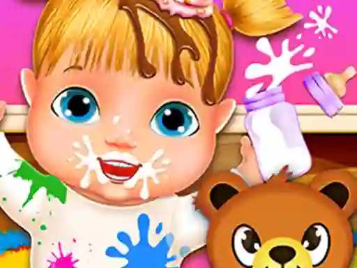 Xogo Lina Babysitter en liña