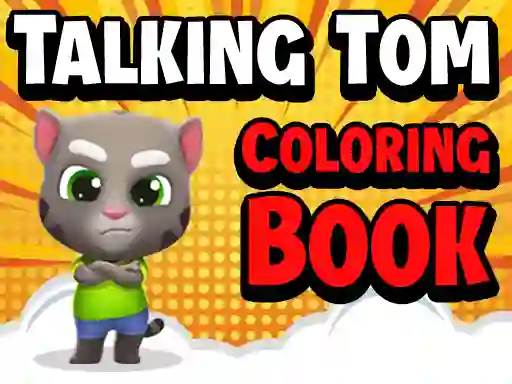 Xogo Talking Tom Coloring Books en liña