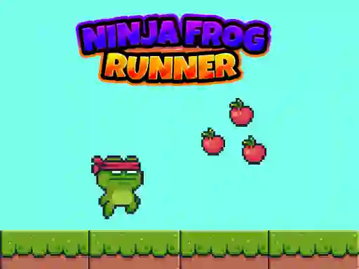Xogo Ninja Frog Runner en liña
