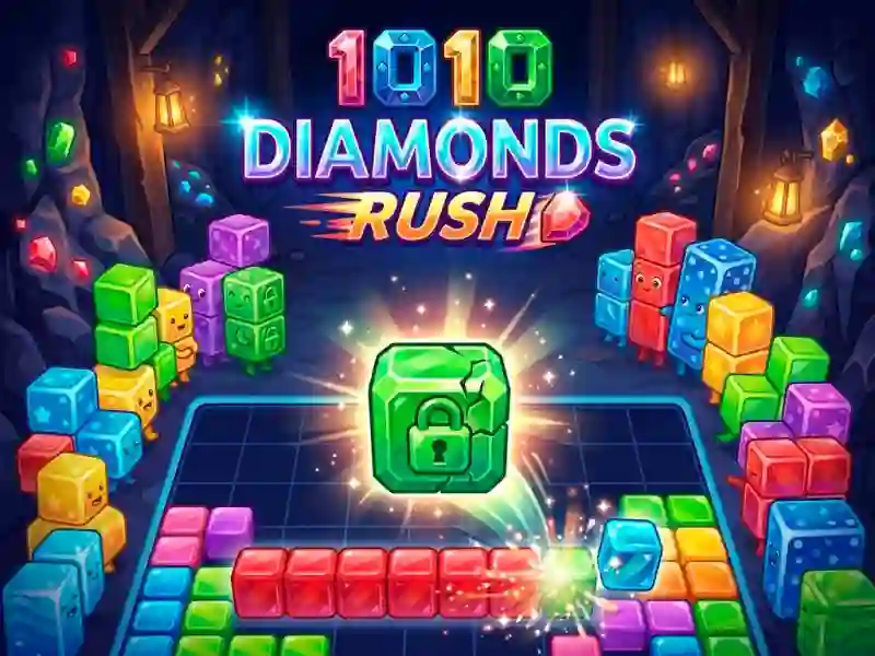 Xogo 1010 Diamonds Rush en liña