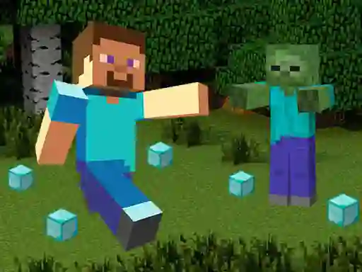Xogo Pixelcraft Hidden Diamond Blocks en liña