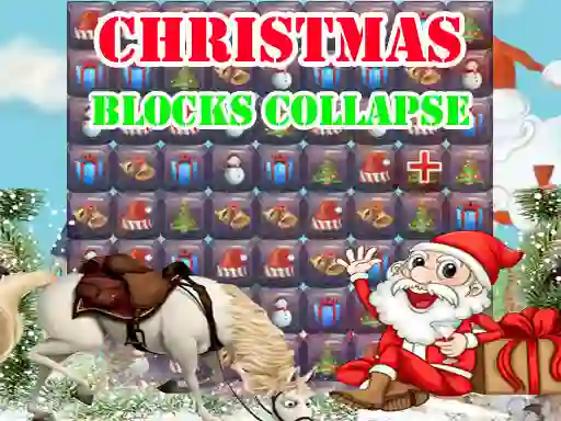 Xogo Christmas Blocks Collapse en liña