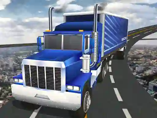 Xogo Impossible Truck Track Driving en liña