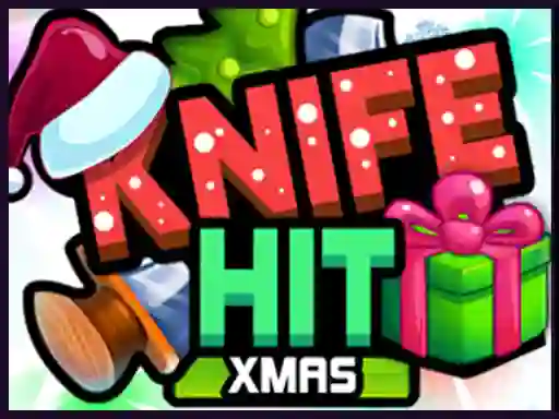 Xogo Knife Hit Xmas en liña