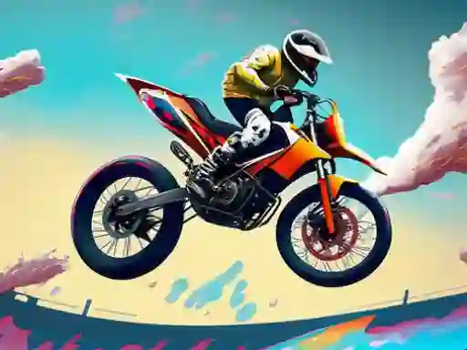 Xogo Bike Jump en liña