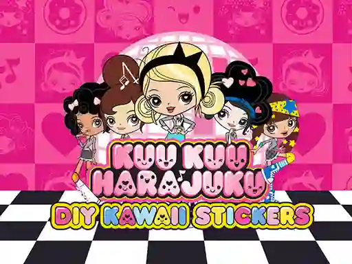 Xogo Kuu Kuu Harajuku Stickers en liña