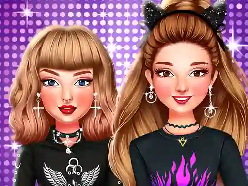 Xogo Celebrity E-Girl Fashion en liña