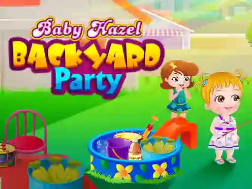 Xogo Baby Hazel Backyard Party en liña