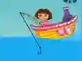 Xogo Dora Fishing en liña