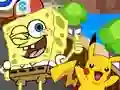 Xogo SpongeBob Pokemon Go en liña