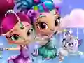 Xogo Shimmer and Shine Dress up en liña