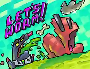 Xogo Let's Worm! en liña
