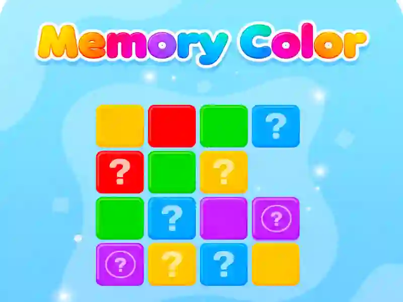 Xogo Memory Color en liña