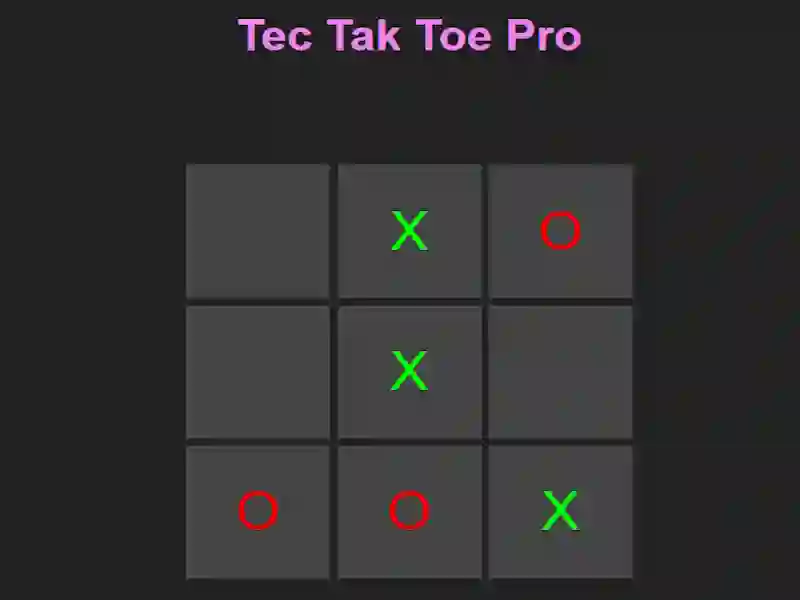 Xogo Tec Tak Toe Pro en liña